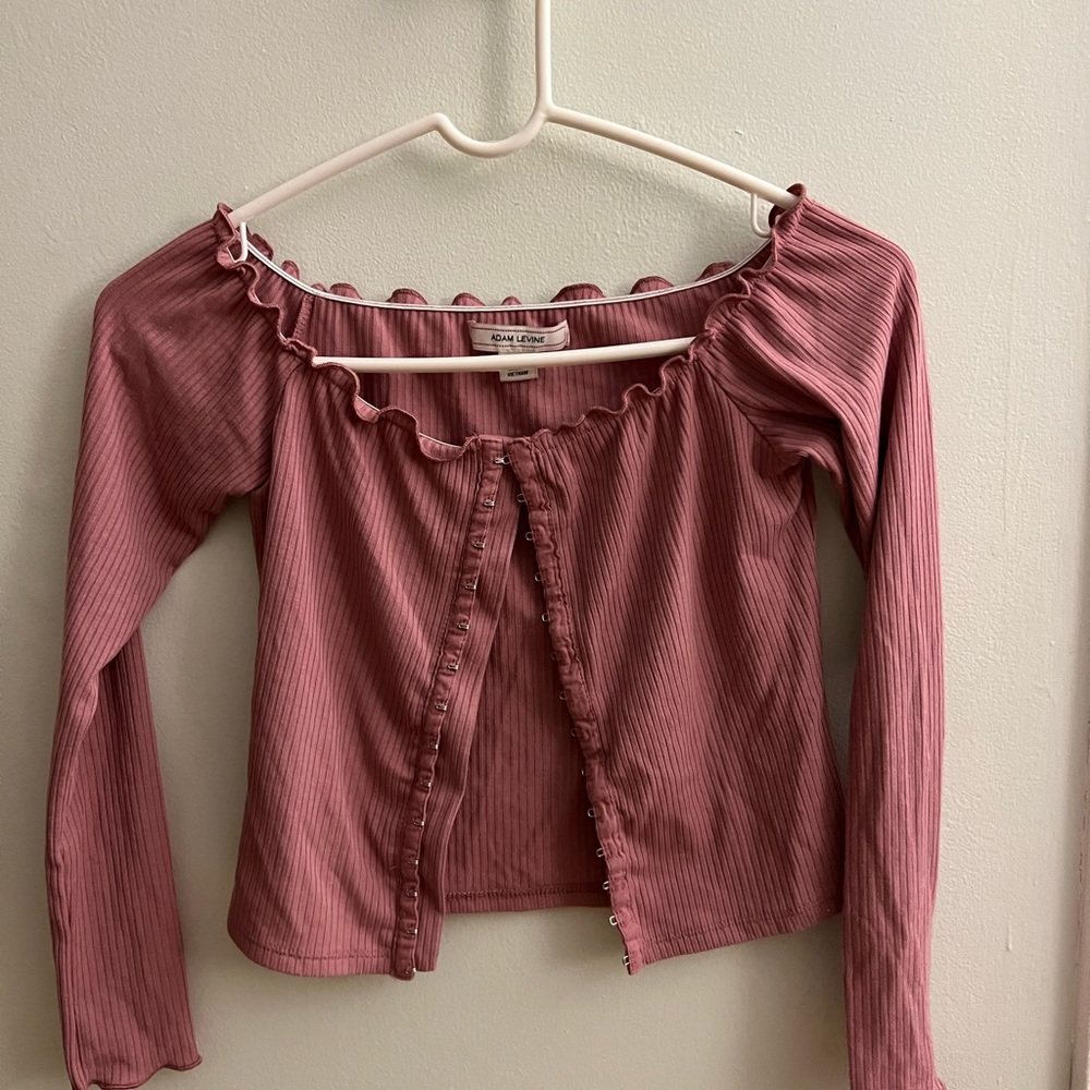 Adam Levine Clip Crop Top